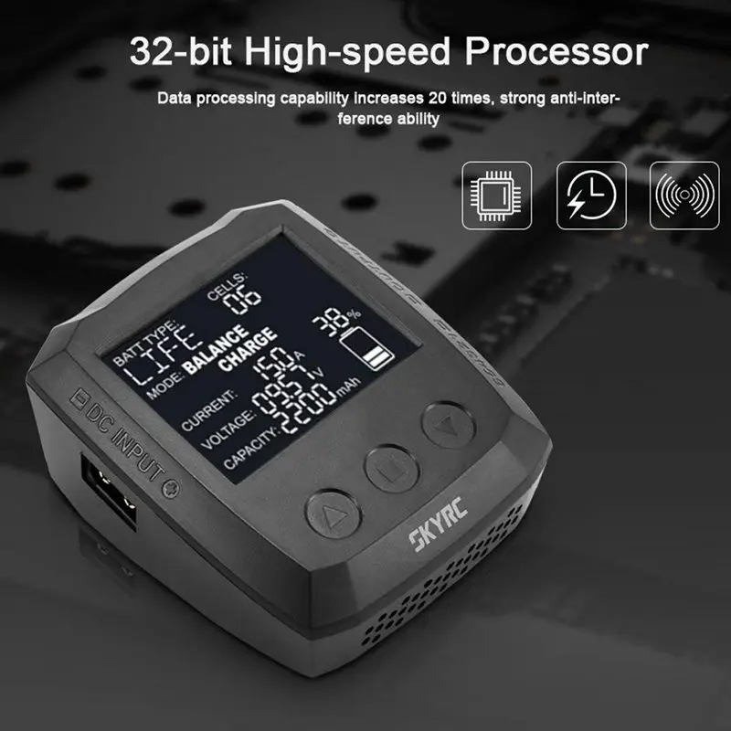 FATJAY SKYRC B6 Nano 320W DC Micro Multi-chemistry Balance smart Charger Ultra-Compact Bluetooth Equipped
FATJAY SKYRC B6 Nano 320W DC Micro Multi-chemistry Balance smart Charger Ultra-Compact Bluetooth Equipped