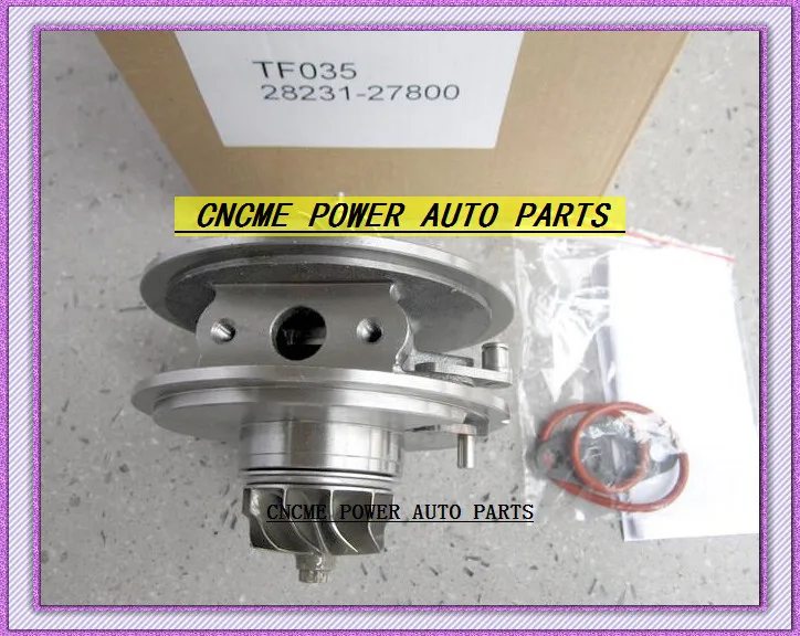TURBO Cartridge CHRA Core TF035 28231-27800 49135-07301 49135-07100 49135-07300 For HYUNDAI Santa Fe 2006- D4EB D4EB-V 2.2L CRDi
TURBO Cartridge CHRA Core TF035 28231-27800 49135-07301 49135-07100 49135-07300 For HYUNDAI Santa Fe 2006- D4EB D4EB-V 2.2L CRDi