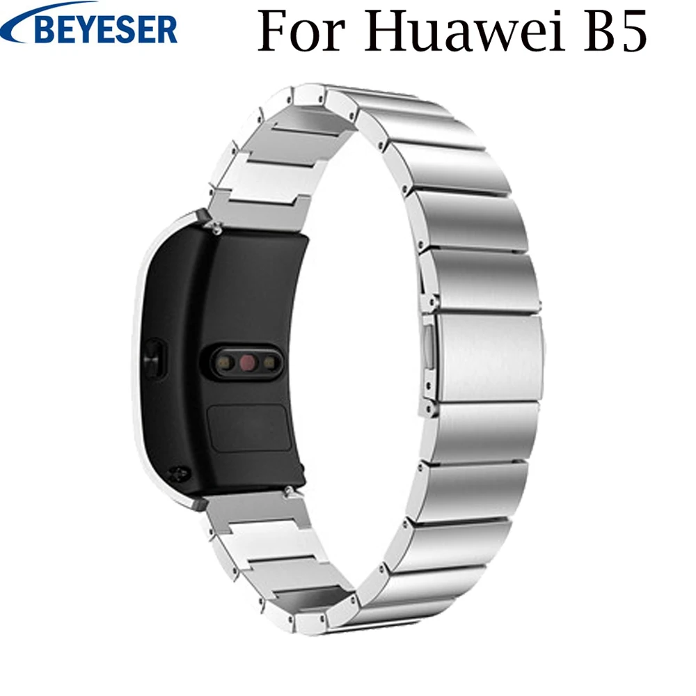 Watchbands for Huawei B5 Stainless steel wrist band for Huawei B5 watch 18 mm classic sport replacement bracelet metal strap
Watchbands for Huawei B5 Stainless steel wrist band for Huawei B5 watch 18 mm classic sport replacement bracelet metal strap