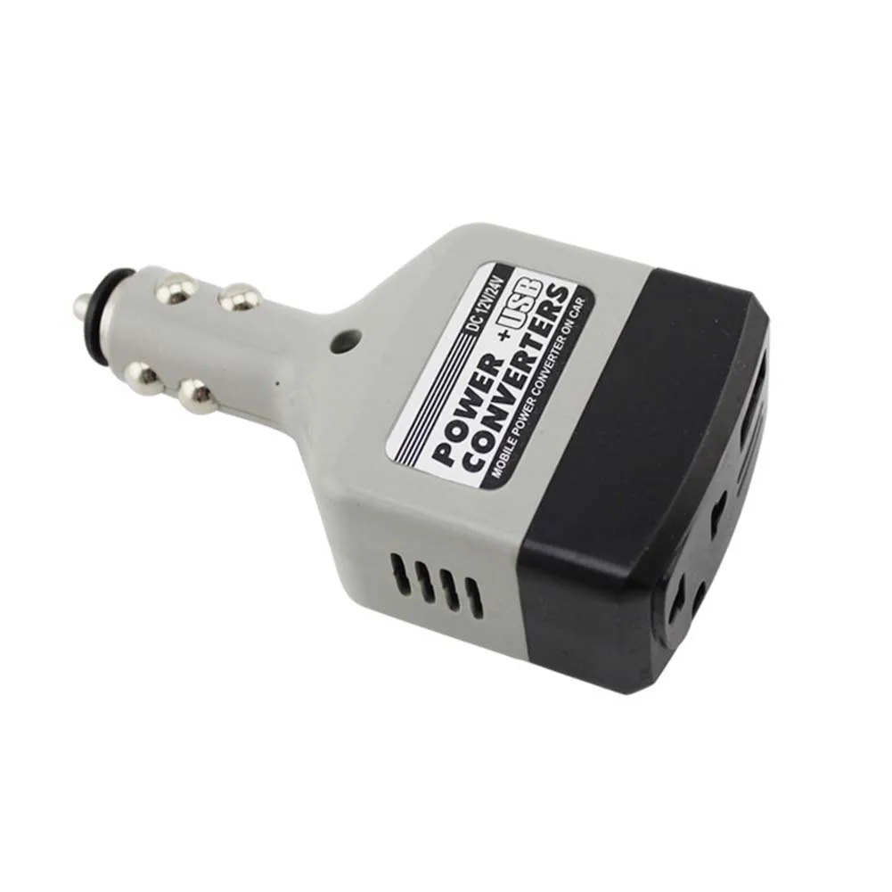 Car Phone Charger Inverter 12V/24V for 220V Adapter Charger Car Cigarette Lighter Socket Power USB Converter Free Ship
Car Phone Charger Inverter 12V/24V for 220V Adapter Charger Car Cigarette Lighter Socket Power USB Converter Free Ship