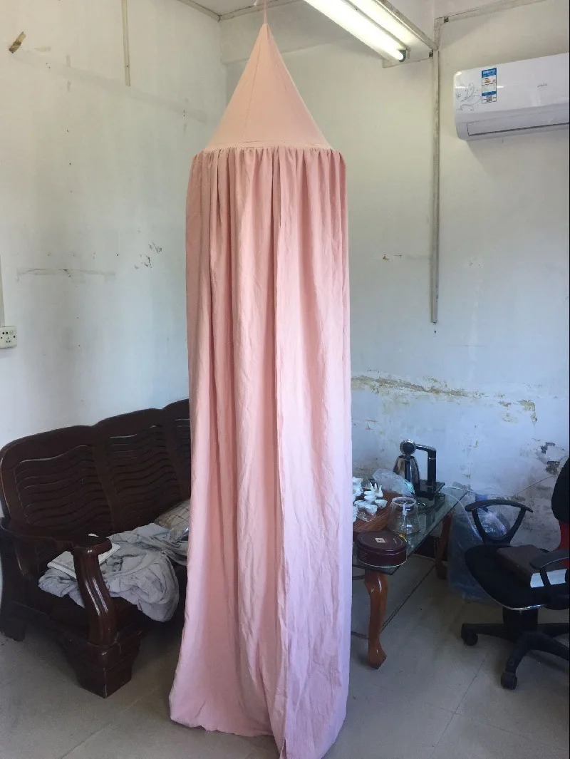 Kids Room bed curtain baby tent cotton Hung Dome Baby Bed Mosquito Net photography props 240cm
Kids Room bed curtain baby tent cotton Hung Dome Baby Bed Mosquito Net photography props 240cm