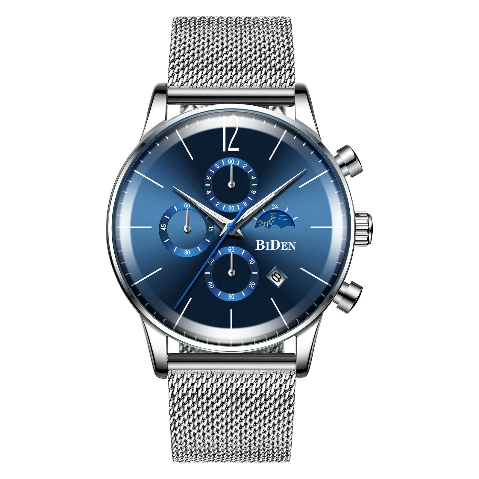 Fashion Mens Watches Top Brand Luxury Quartz Watch Men Casual Mesh Stainless Steel Date Waterproof Sport Watch Relogio Masculino
Fashion Mens Watches Top Brand Luxury Quartz Watch Men Casual Mesh Stainless Steel Date Waterproof Sport Watch Relogio Masculino
