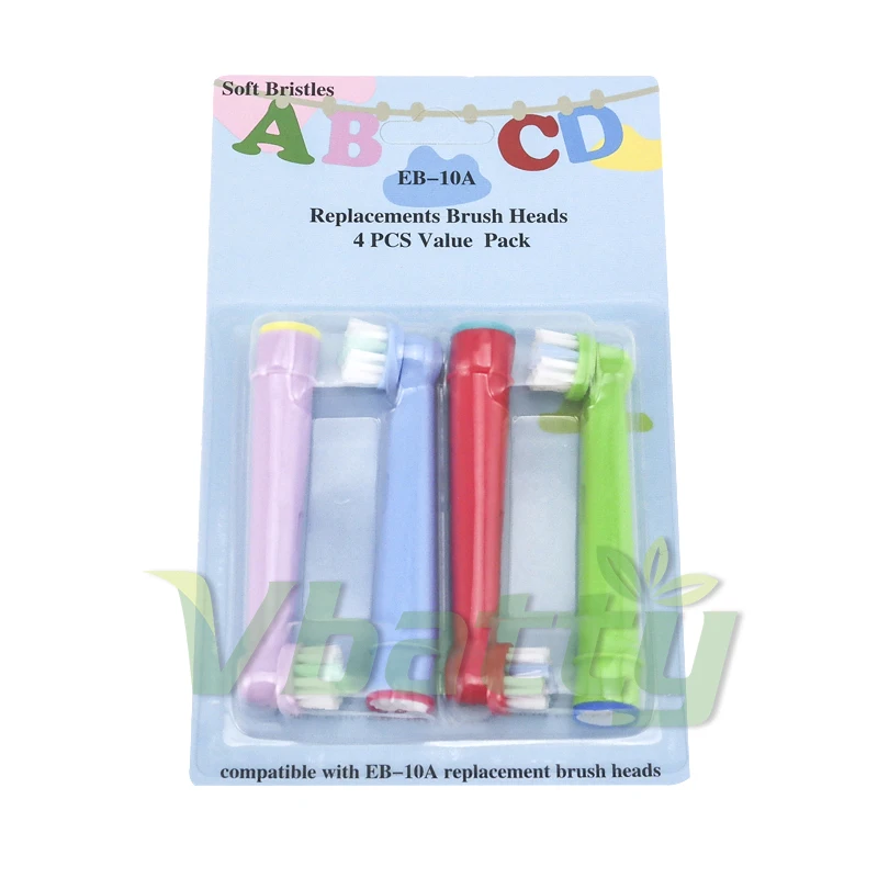 4PCS/Pack Tooth Brush Heads 4-Color Replacement Children Kids Fit For Oral-B Pro-Health Electric Toothbrush Clean
4PCS/Pack Tooth Brush Heads 4-Color Replacement Children Kids Fit For Oral-B Pro-Health Electric Toothbrush Clean