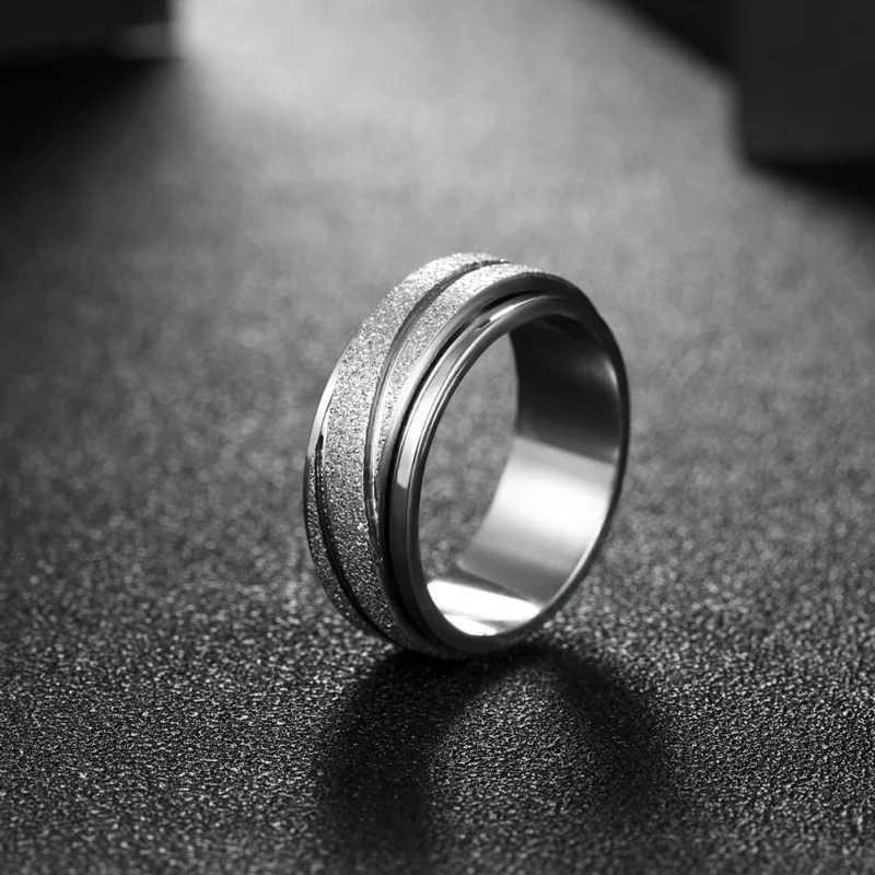 Garilina trinket Steel fashion jewelry Party Gift second floor can rotate rings for unisex R2211
Garilina trinket Steel fashion jewelry Party Gift second floor can rotate rings for unisex R2211