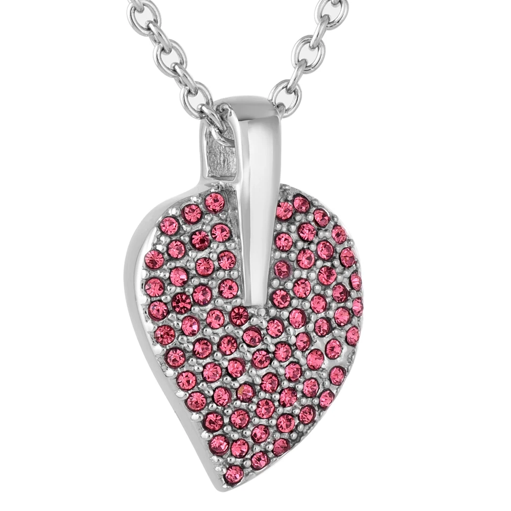 IJD9824 Pink Crystal Leaf Ожерелье с кремационной урной гравер из нержавеющей стали памятный кулон для праха подвеска-сувенир с заполняющими комплект...
IJD9824 Pink Crystal Leaf Ожерелье с кремационной урной гравер из нержавеющей стали памятный кулон для праха подвеска-сувенир с заполняющими комплект...