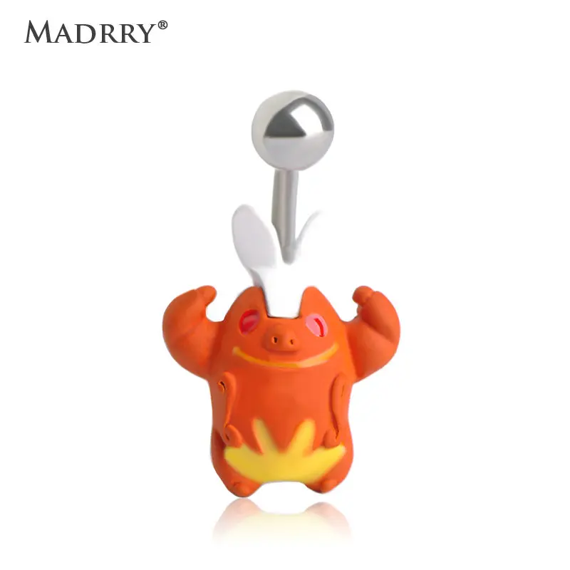 Madrry Cute Pig Piercing Navel Belly Button Rings Summer Sexy Body Stainless Steel Anti-allergic Bijuterias Gothic Femininos
Madrry Cute Pig Piercing Navel Belly Button Rings Summer Sexy Body Stainless Steel Anti-allergic Bijuterias Gothic Femininos