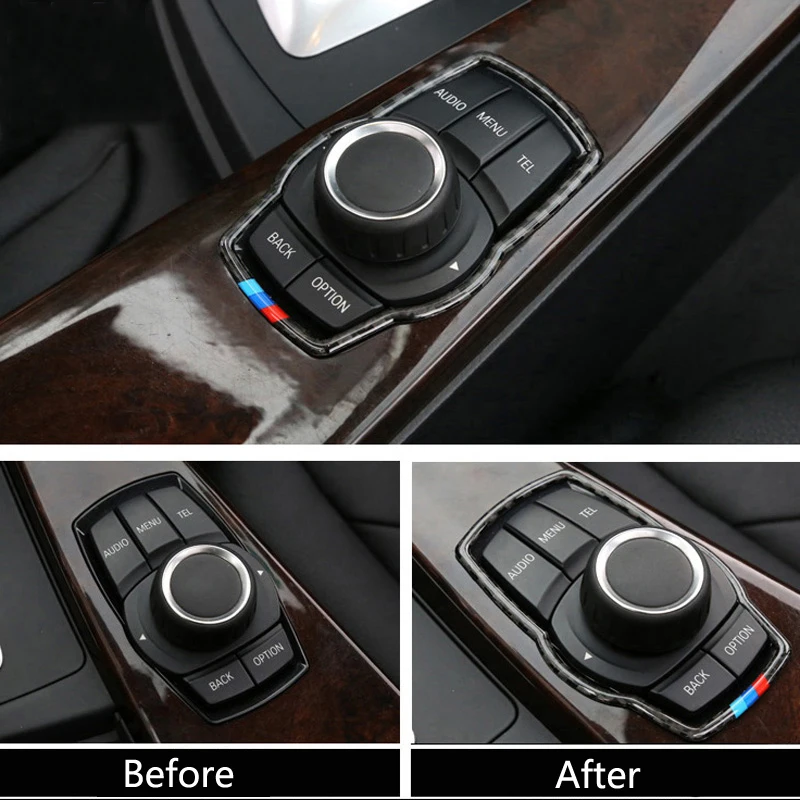 Для BMW 1 2 3 4 5 7 серии X1 X3 X4 F30 F10 F34 F07 F01 автомобильные внутренние Мультимедийные кнопки из углеродного волокна рамка Крышка отделка стикер
Для BMW 1 2 3 4 5 7 серии X1 X3 X4 F30 F10 F34 F07 F01 автомобильные внутренние Мультимедийные кнопки из углеродного волокна рамка Крышка отделка стикер