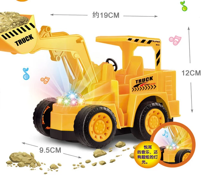Electronic Plastic Electric Car Educational Universal Bulldozer Fork Music Lights Simulation Digging The Child Toy Truck 2021
Electronic Plastic Electric Car Educational Universal Bulldozer Fork Music Lights Simulation Digging The Child Toy Truck 2021