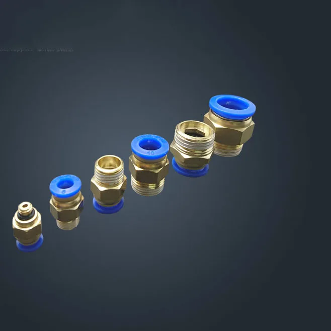 Free shipping HIGH QUALITY 2pcs 8mm to 1/8" Pneumatic Connectors male straight one-touch fittings BSPT PC8-01_white
Free shipping HIGH QUALITY 2pcs 8mm to 1/8" Pneumatic Connectors male straight one-touch fittings BSPT PC8-01_white