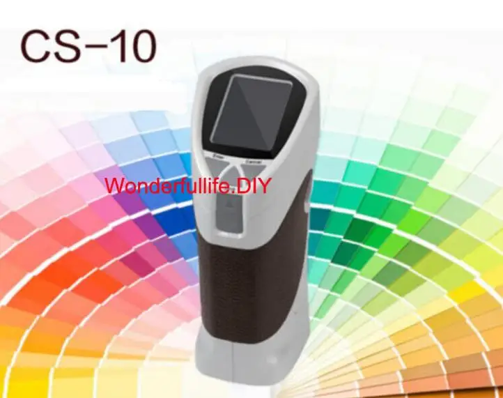 Portable 8MM Colorimeter Color Meter L* a* b Delta E L* C* h XYZ RGB USB CS-10 Color Difference Meter Tester
Portable 8MM Colorimeter Color Meter L* a* b Delta E L* C* h XYZ RGB USB CS-10 Color Difference Meter Tester