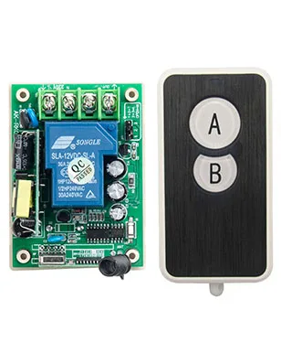 85V 110V 120V 220V 250V 1CH 30A Wireless RF Remote Control Switch Transmitter+ Receiver lamp/ window/Garage Doors
85V 110V 120V 220V 250V 1CH 30A Wireless RF Remote Control Switch Transmitter+ Receiver lamp/ window/Garage Doors