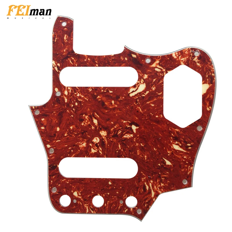 Pleroo 10 Screw Holes Guitar Pickguard suit For fender American Standard Vintage Jaguar Guitar Scratch Plate with screws
Pleroo 10 Screw Holes Guitar Pickguard suit For fender American Standard Vintage Jaguar Guitar Scratch Plate with screws