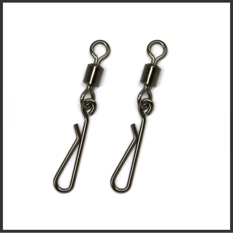 50 pieces/lot Rolling swivel with hanging snap Swivels Rolling Swivel Interlock Snap Size8, 6, 4, 2 Hook Lure Connector Term
50 pieces/lot Rolling swivel with hanging snap Swivels Rolling Swivel Interlock Snap Size8, 6, 4, 2 Hook Lure Connector Term
