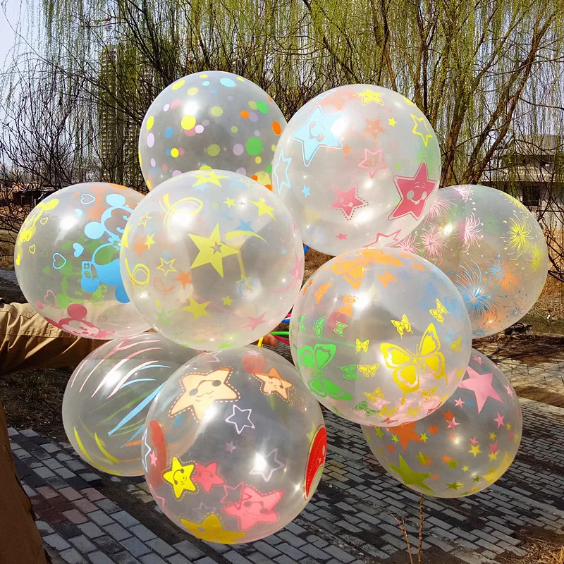 12 inch 2.8g Transparent printing mixed color balloon round latex balloon happy birthday decoration
12 inch 2.8g Transparent printing mixed color balloon round latex balloon happy birthday decoration