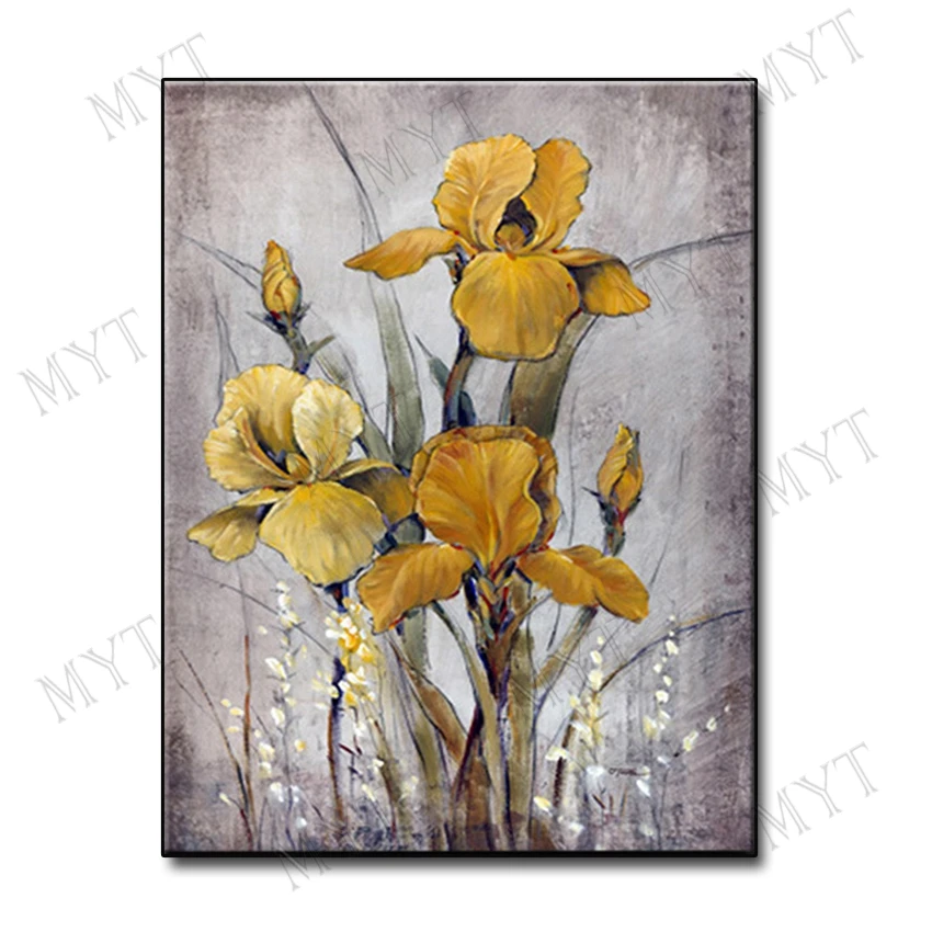 MYT Free shipping Hot Sale Handpainted Oil Painting on Canvas Golden Flower Oil Paintings Wall Art Home Decor Artwork Pictures
MYT Free shipping Hot Sale Handpainted Oil Painting on Canvas Golden Flower Oil Paintings Wall Art Home Decor Artwork Pictures