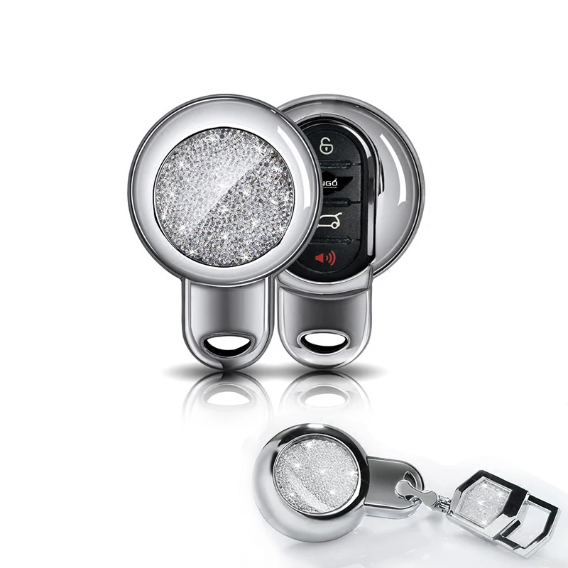 Alloy Diamond Car key Case For mini modified COOPER F56 F55 F54 smart remote key shell Car Interior Accessories for Girls boys
Alloy Diamond Car key Case For mini modified COOPER F56 F55 F54 smart remote key shell Car Interior Accessories for Girls boys