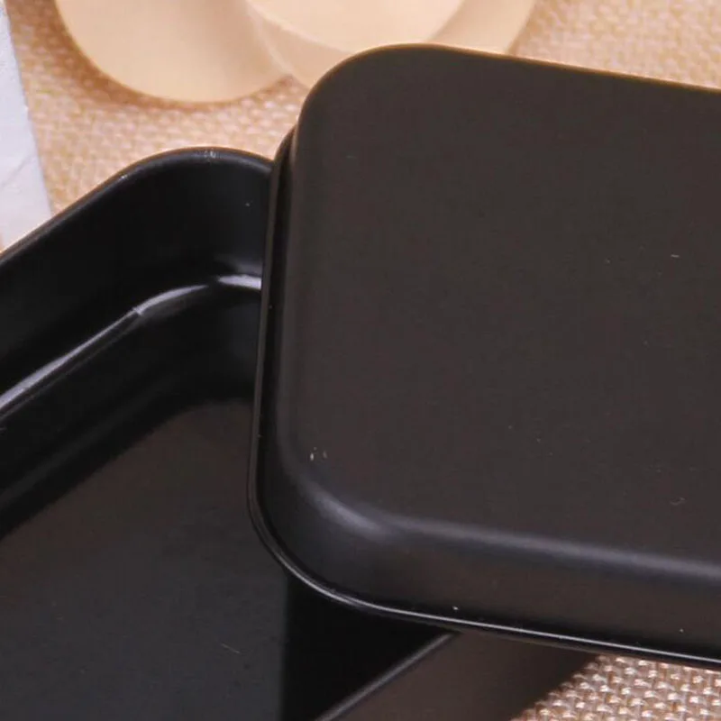 500pcs Mini Tin Box Small Empty Black Metal Storage Box Case Organizer For Money Coin Candy Keys Playing Card Gift Box
500pcs Mini Tin Box Small Empty Black Metal Storage Box Case Organizer For Money Coin Candy Keys Playing Card Gift Box