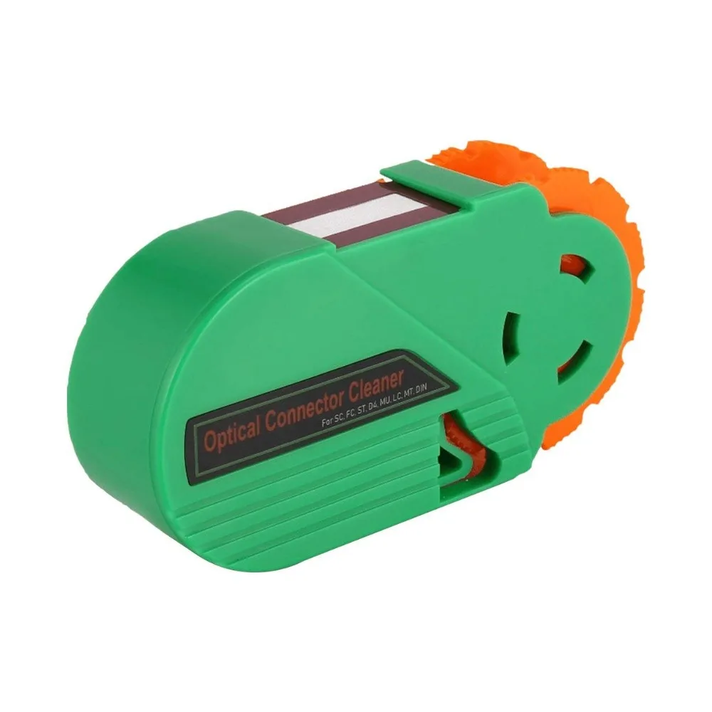 Fiber Optic Cleaning Box Optical Fiber Connector Cleaner 500 Cleans Cassette Tool for SC FC ST D4 MU LC MT DIN Adapter Ferrule
Fiber Optic Cleaning Box Optical Fiber Connector Cleaner 500 Cleans Cassette Tool for SC FC ST D4 MU LC MT DIN Adapter Ferrule
