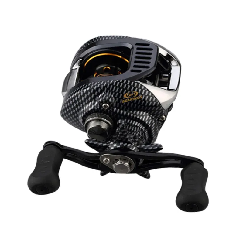 6.3:1 Baitcast Reel 13 Bearing Large Line Capacity Lightweight Left-handed Right-handed Bait Casting Fishing Wheel Tool
6.3:1 Baitcast Reel 13 Bearing Large Line Capacity Lightweight Left-handed Right-handed Bait Casting Fishing Wheel Tool