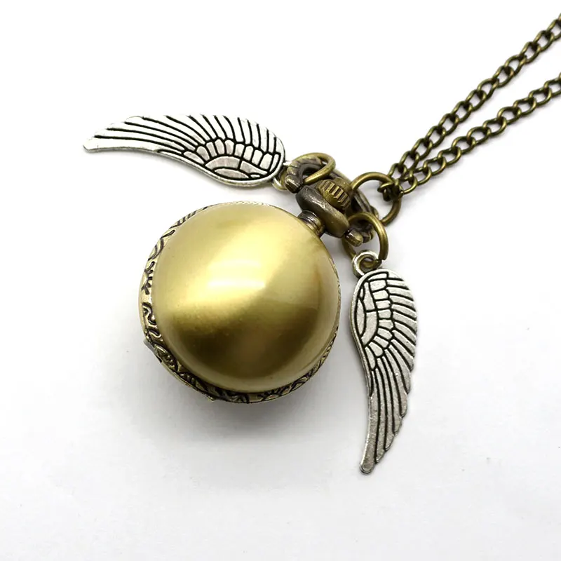 Fashion Wings Antique Steampunk Ball Quartz Pocket Watch Men Woman Children Boys Necklace Pendant with Chain Birthday Gifts P514
Fashion Wings Antique Steampunk Ball Quartz Pocket Watch Men Woman Children Boys Necklace Pendant with Chain Birthday Gifts P514