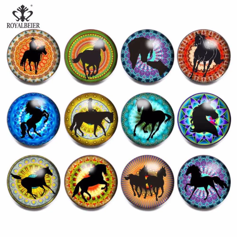 RoyalBeier 12PCS/lot Mixed Many Horse Pattern Glass 18mm Snap Buttons For Snap DIY Making Bracelets Bangles DIY Jewelry Gift 001
RoyalBeier 12PCS/lot Mixed Many Horse Pattern Glass 18mm Snap Buttons For Snap DIY Making Bracelets Bangles DIY Jewelry Gift 001