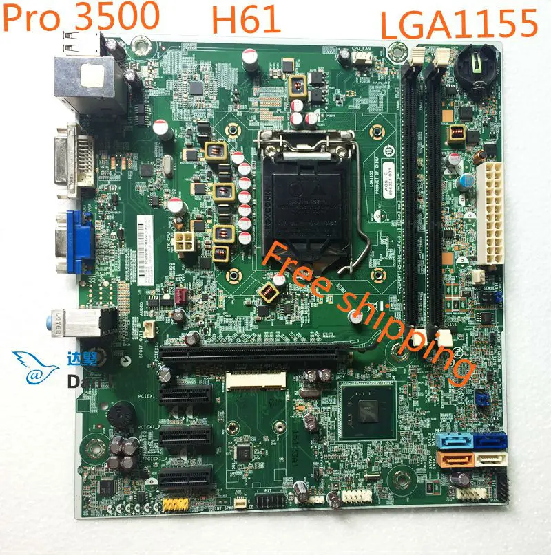 696234-001 For HP Pro 3500 Desktop Motherboard 701413-001 H-CUPERTINO-H61-uATX:3.10 Mainboard 100%tested fully work
696234-001 For HP Pro 3500 Desktop Motherboard 701413-001 H-CUPERTINO-H61-uATX:3.10 Mainboard 100%tested fully work