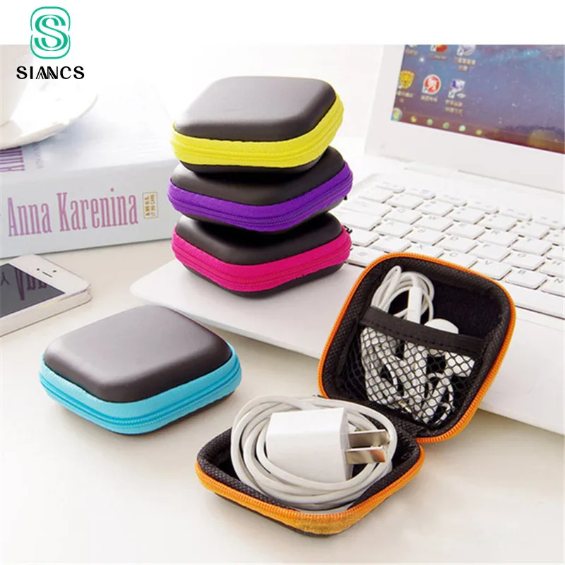 SIANCS Earphone Wire Storage Box Zipper Protective USB Cables Storage Container Organizer Case headphones charger SD Card Box
SIANCS Earphone Wire Storage Box Zipper Protective USB Cables Storage Container Organizer Case headphones charger SD Card Box
