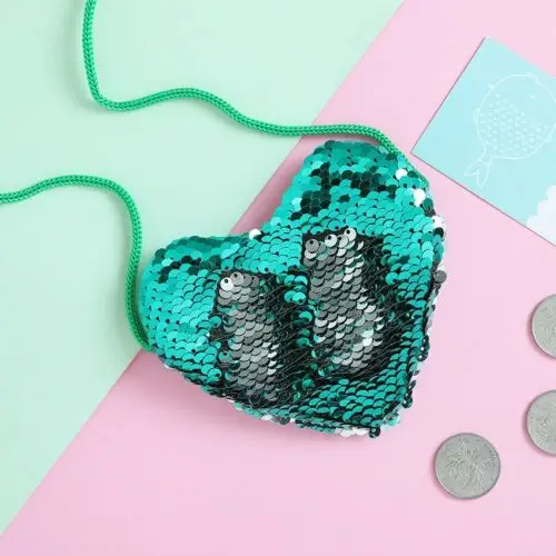 New Fashion Kids Girl Childs Shoulder Heart Shape Paillette Straps Bag Crossbody Mini Bags Sequin Colorful Coin Purses
New Fashion Kids Girl Childs Shoulder Heart Shape Paillette Straps Bag Crossbody Mini Bags Sequin Colorful Coin Purses