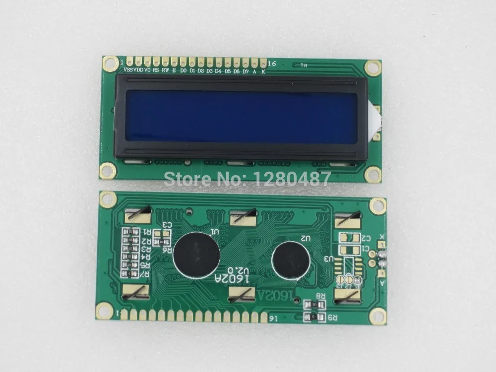 1602 LCD screen (blue screen) 51 supporting learning board with backlighting NEW
1602 LCD screen (blue screen) 51 supporting learning board with backlighting NEW