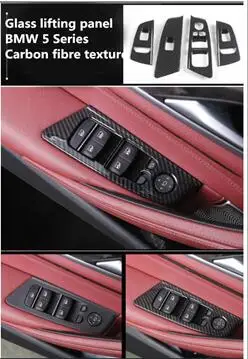 For 18-19 BMW New 5 Series Modified Interior for BMW 530 Carbon Fiber Glass Lift Plate Decoration
For 18-19 BMW New 5 Series Modified Interior for BMW 530 Carbon Fiber Glass Lift Plate Decoration