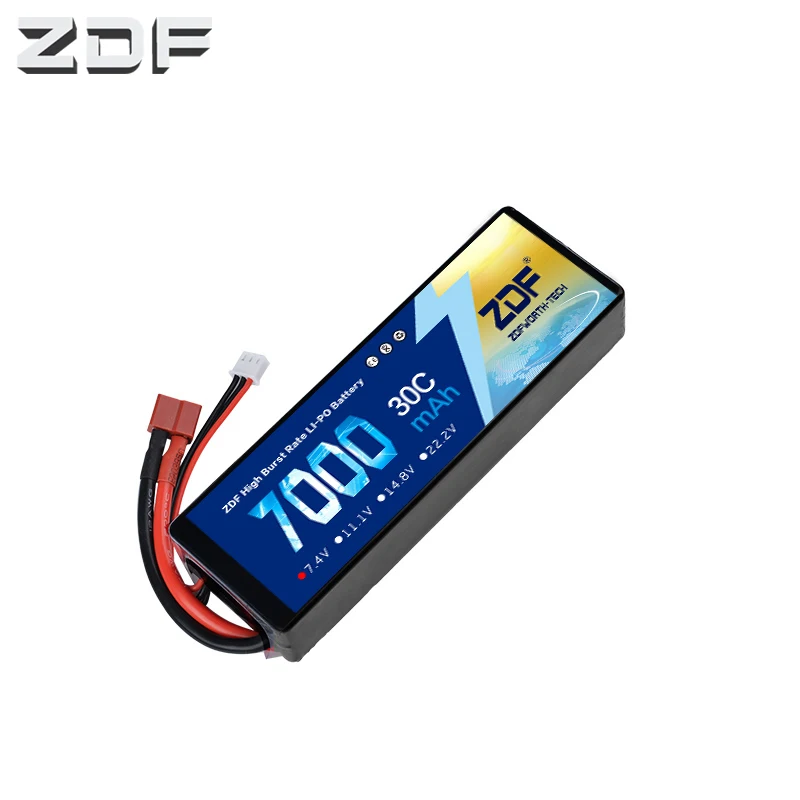 ZDF RC Car Lipo Battery 2S 2P 7,4 В 7000 мАч 30C Max 60C Жесткий Чехол для самолета Traxxas Car RC 1/10 Truck
ZDF RC Car Lipo Battery 2S 2P 7,4 В 7000 мАч 30C Max 60C Жесткий Чехол для самолета Traxxas Car RC 1/10 Truck