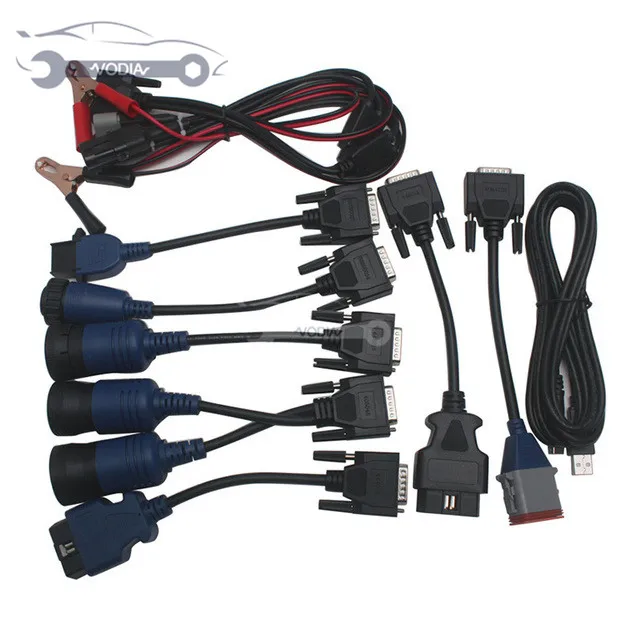 Фото Полный комплект OBD2 диагностический инструмент VODIA кабели для xtruck USB Link obd II