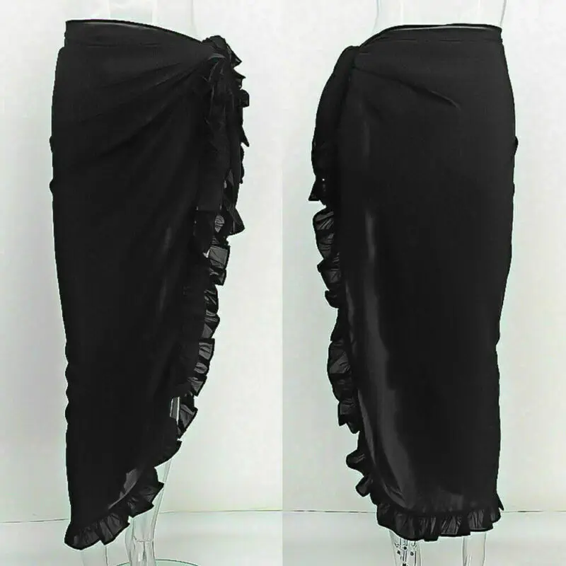 New Women Chiffon Sunscreen Shawl Beach Bikini Swimwear Wrap Coverup Skirt Swimwear Women split straps long beach skirt 50
New Women Chiffon Sunscreen Shawl Beach Bikini Swimwear Wrap Coverup Skirt Swimwear Women split straps long beach skirt 50