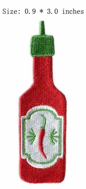 Вышитая нашивка с репой и соусом 0 9 дюйма широкая/маленькая/одежда|embroidery patch|patches