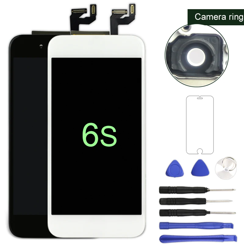 Premium For iPhone 6s LCD No Dead Pixel Display With 3D Touch Screen Digitizer Assembly Mobile Phone Pantalla Replacement
Premium For iPhone 6s LCD No Dead Pixel Display With 3D Touch Screen Digitizer Assembly Mobile Phone Pantalla Replacement