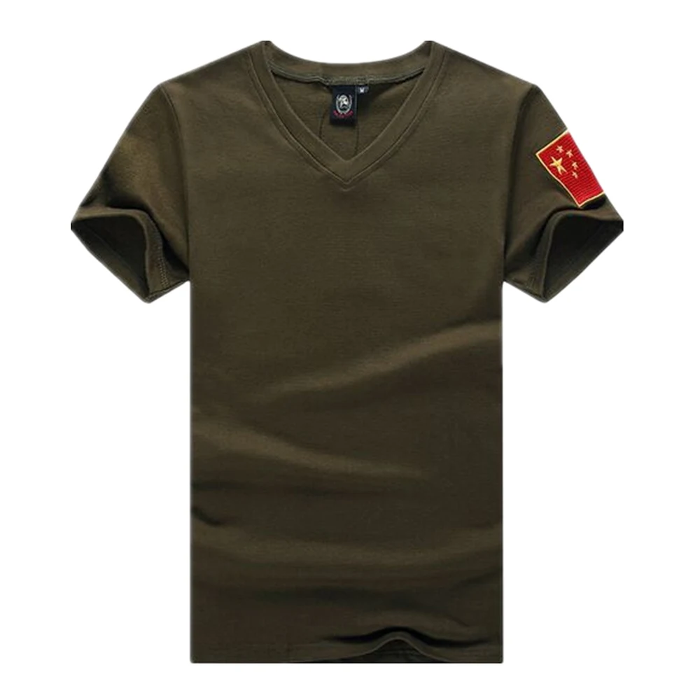 men tshirts cotton t-shirt short sleeve V neck slim t-shirt Embroidery flags physical uniform quick-drying fitness Top Tee shirt
men tshirts cotton t-shirt short sleeve V neck slim t-shirt Embroidery flags physical uniform quick-drying fitness Top Tee shirt