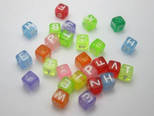 Diy beads acrylic beads material 6mm letter beads transparent blended-color fang zhu
Diy beads acrylic beads material 6mm letter beads transparent blended-color fang zhu