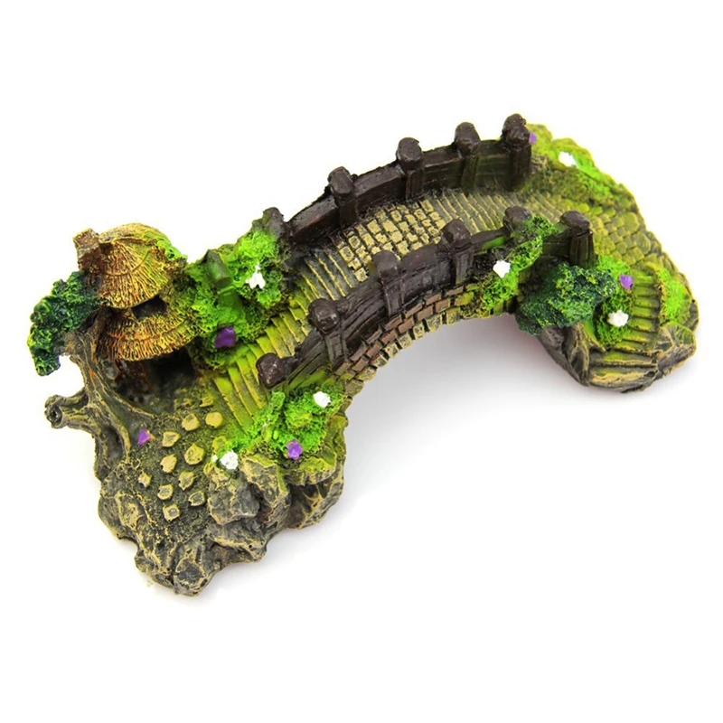 Simulate Resin Bridge Ornament for Aquarium landscape Rockery Fake Rock Decoration
Simulate Resin Bridge Ornament for Aquarium landscape Rockery Fake Rock Decoration