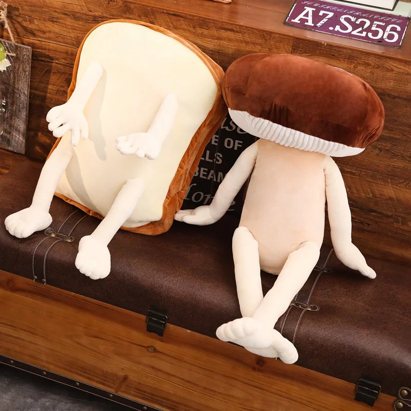 1pc Funny Simulation Bread&Mushroom Plush Toy Soft Cartoon Stuffed Doll Baby Accompany Toys Kids Girls Christmas Birthday Gifts
1pc Funny Simulation Bread&Mushroom Plush Toy Soft Cartoon Stuffed Doll Baby Accompany Toys Kids Girls Christmas Birthday Gifts