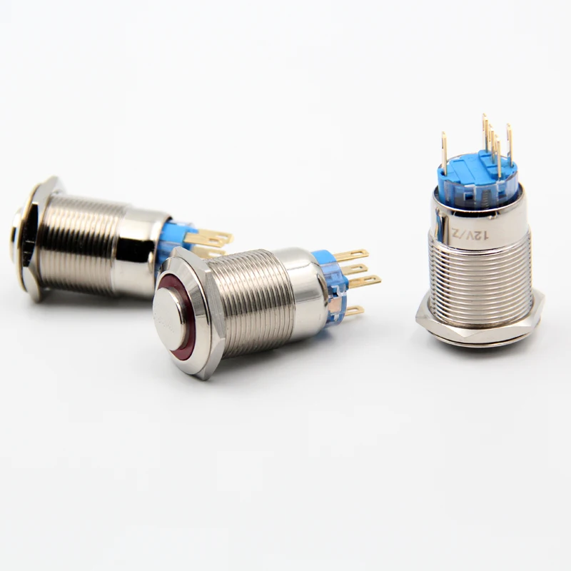 1PCS YT1044B 19 mm Metal Push Button Switch Self-Locking Switch With The LED Lamp AC 220V Drop Shipping Convexity
1PCS YT1044B 19 mm Metal Push Button Switch Self-Locking Switch With The LED Lamp AC 220V Drop Shipping Convexity