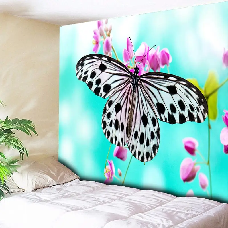 Butterfly Tapestry Wall Hanging Anime Hippie Wall Tapestry 3D Flower Decorative Bohemian Tapestries Wall Cloth Large 230X150CM
Butterfly Tapestry Wall Hanging Anime Hippie Wall Tapestry 3D Flower Decorative Bohemian Tapestries Wall Cloth Large 230X150CM