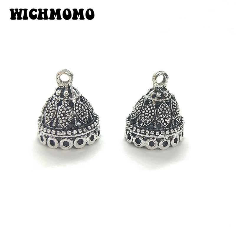 New 5pieces/bag 20*17mm Retro Zinc Alloy Bell Shape Beads Tassels End Cap Charms Pendants for DIY Jewelry Accessories
New 5pieces/bag 20*17mm Retro Zinc Alloy Bell Shape Beads Tassels End Cap Charms Pendants for DIY Jewelry Accessories