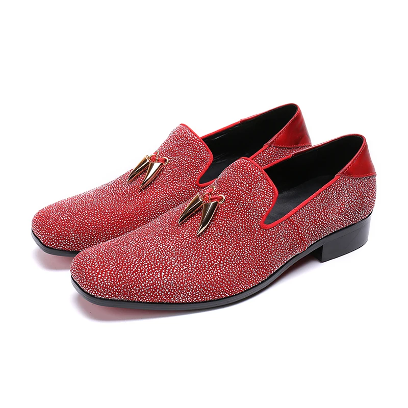 Rhinestone Mens Red Wedding Groom Dress Oxfords Shoes 2018 Fashion Male Casual Spring Autumn Runway Flats Shoes
Rhinestone Mens Red Wedding Groom Dress Oxfords Shoes 2018 Fashion Male Casual Spring Autumn Runway Flats Shoes