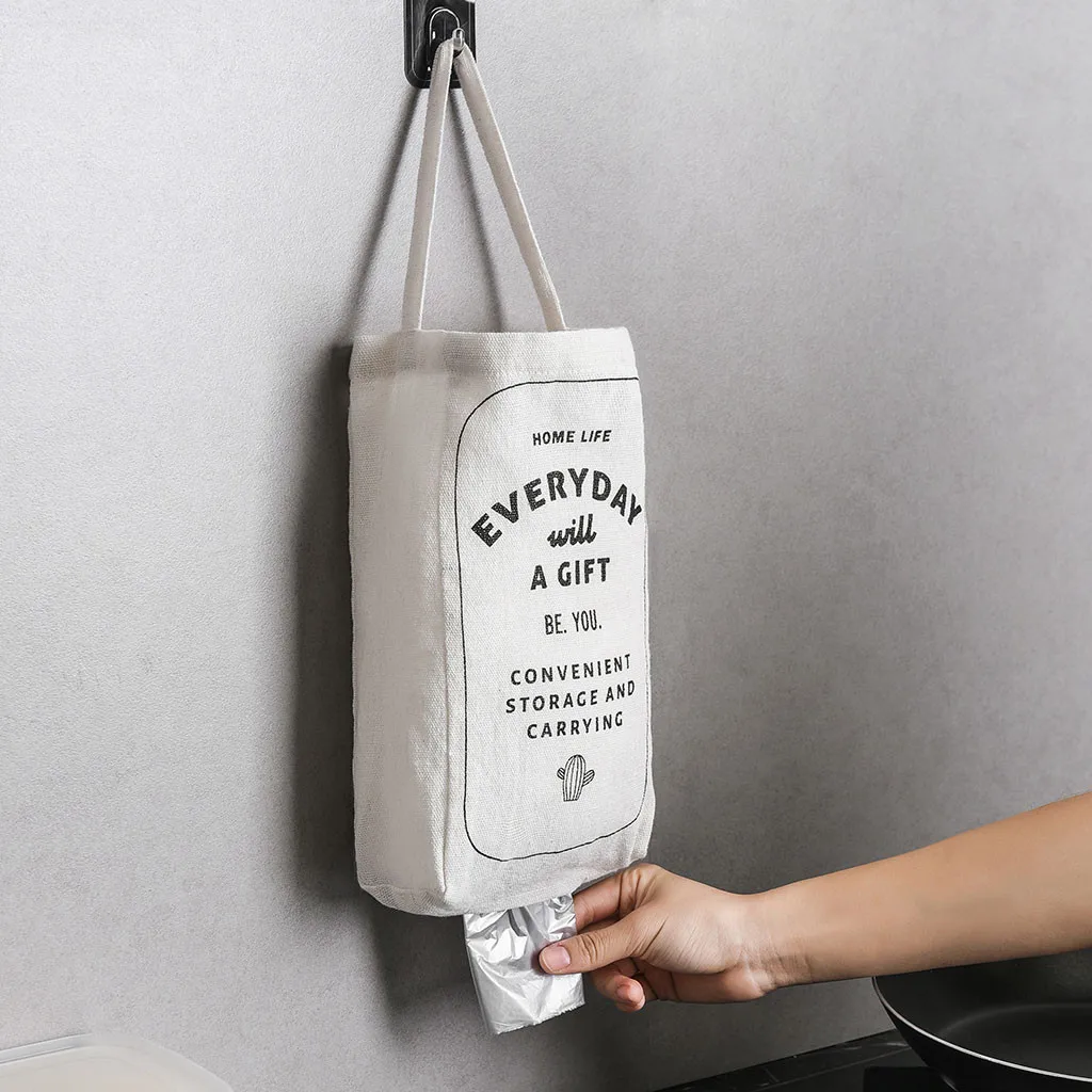 1Pc Kitchen Fabric Garbage Bag Storage Packing Organizer Collector Hanging Storage Bag Waterproof Bedroom Home Office Container
1Pc Kitchen Fabric Garbage Bag Storage Packing Organizer Collector Hanging Storage Bag Waterproof Bedroom Home Office Container