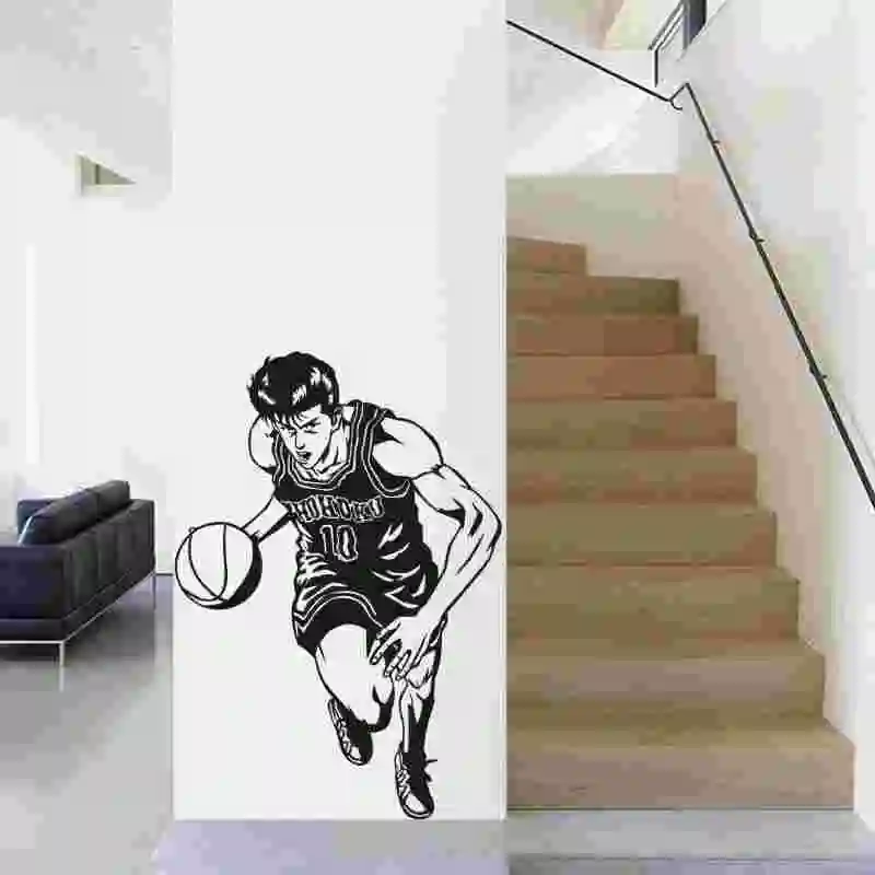 Стикер SLAM DUNK аниме мультфильм ханамичи сакураги Автомобильная Наклейка