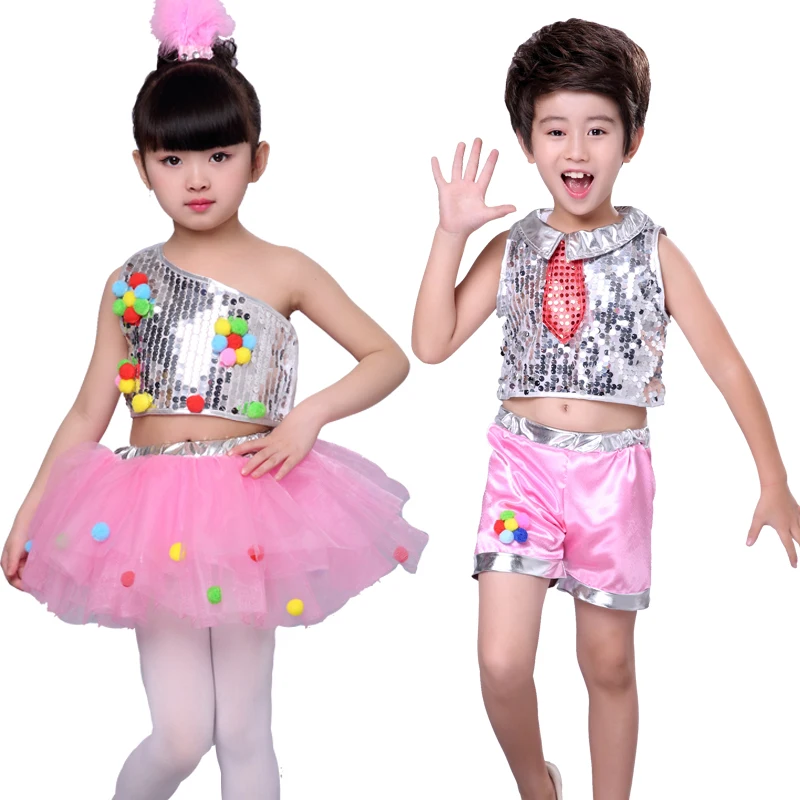 Girl Boy Jazz Dance Latin Dance Ballet Dance Costume Sequin Costume Children Modern Puff Skirt Performance Costume
Girl Boy Jazz Dance Latin Dance Ballet Dance Costume Sequin Costume Children Modern Puff Skirt Performance Costume