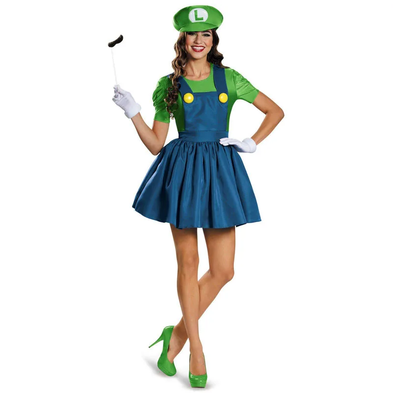New Fashion Cute Girl Halloween Super Mario Cosplay Costume Spandex Woman Dance Wear Nightclub Party Beautiful Clothing Duftgold
New Fashion Cute Girl Halloween Super Mario Cosplay Costume Spandex Woman Dance Wear Nightclub Party Beautiful Clothing Duftgold