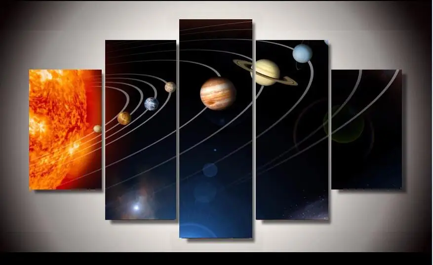 HD Printed Canvas Painting Our Solar System 5 Piece Wall Art Modular Pictures Modern Cuadros Decor Wall Pictures For Living Room
HD Printed Canvas Painting Our Solar System 5 Piece Wall Art Modular Pictures Modern Cuadros Decor Wall Pictures For Living Room
