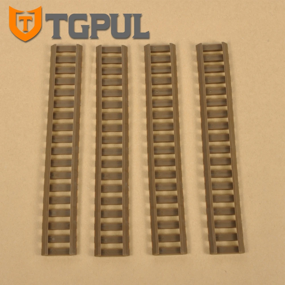 TGPUL 18 слотов страйкбол Quad Rail Чехлы Тактический Пистолет Низкопрофильный рельс