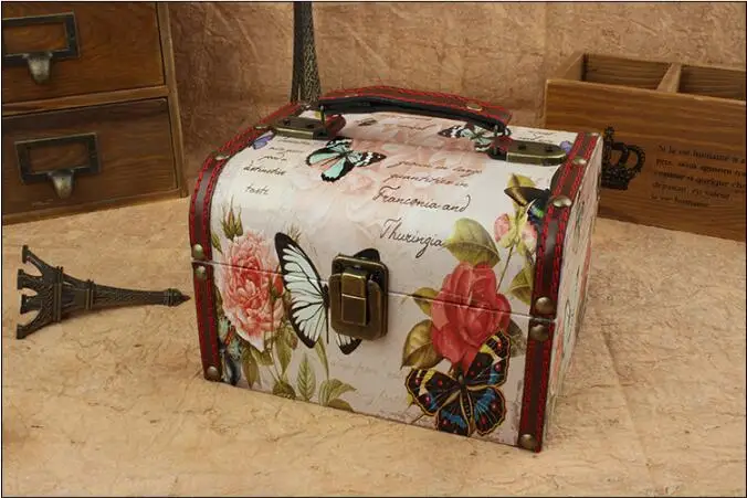 1PC Vintage Retro Wooden Storage Box Jewelry Box Wooden Cosmetic Box Sundries Box Desktop Handicraft Furnishing Articles NA 006
1PC Vintage Retro Wooden Storage Box Jewelry Box Wooden Cosmetic Box Sundries Box Desktop Handicraft Furnishing Articles NA 006